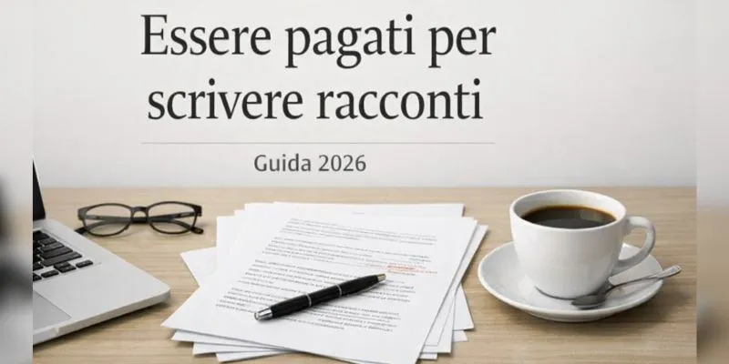 Essere pagati per scrivere racconti nel 2026: siti, concorsi e piani realistici (anche dall&rsquo;Italia)