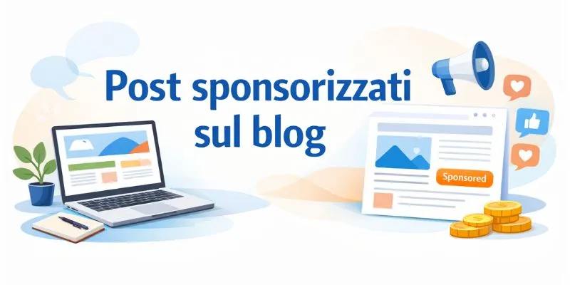 Post sponsorizzati sul blog: come ottenere sponsor (e le piattaforme giuste in Italia)