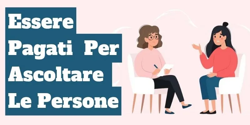 Essere pagati per ascoltare le persone: piattaforme, tariffe (Guida 2025)